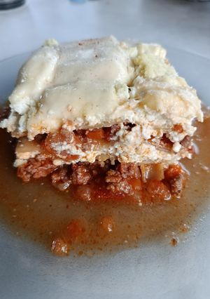 Una foto de Lasaña de carne molida y ricota