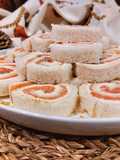 Rotolo al salmone (antipasti, apericena, stuzzichini)