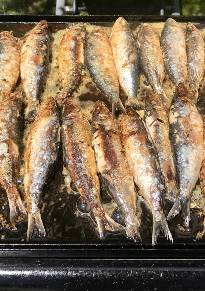 Una foto de Sardinas a la plancha