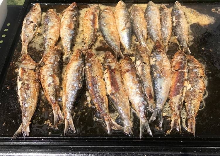 Sardinas a la plancha