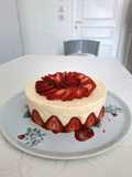 Fraisier (Crème Diplomate)