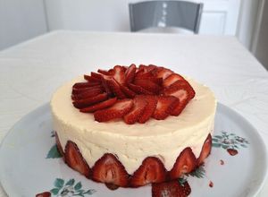 Une photo de Fraisier (Crème Diplomate)