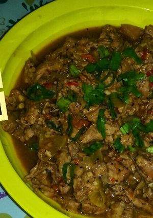 Foto resep Beef Blackpepper Oyster Sauce
