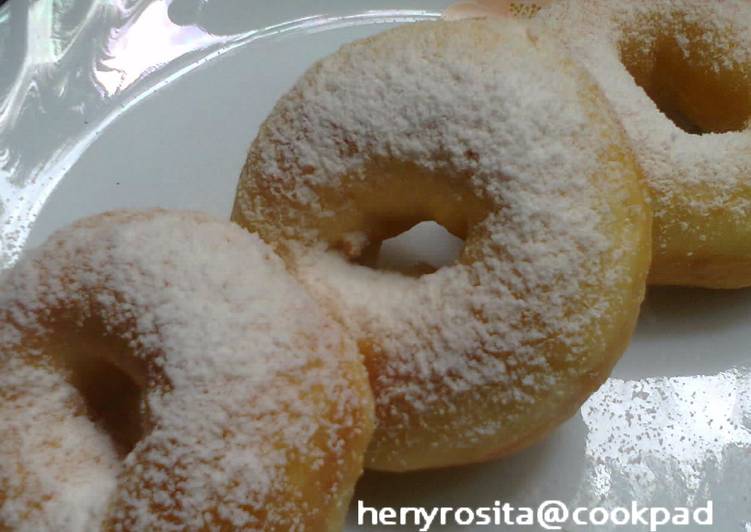 Eggless Fluffy Donut