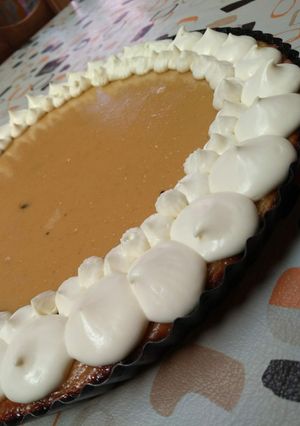 Una foto de Tarta de maracuyá✨