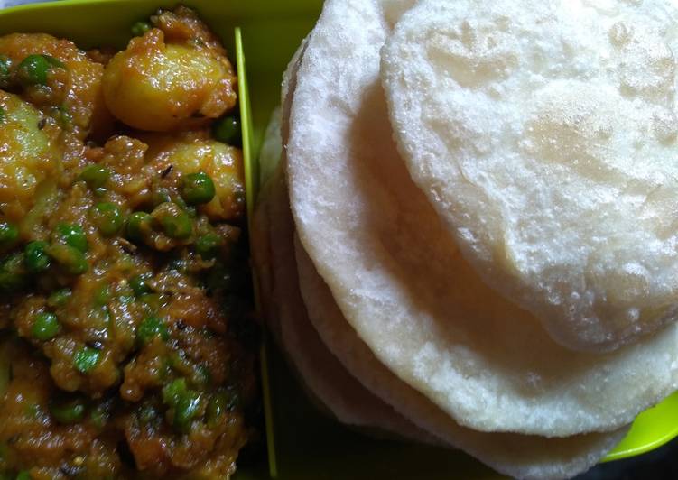 Recipe of Perfect Puri aaloo dum