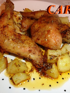 Una foto de Pollo exótico a mi manera