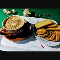 A picture of Creamy Coffee ☕.