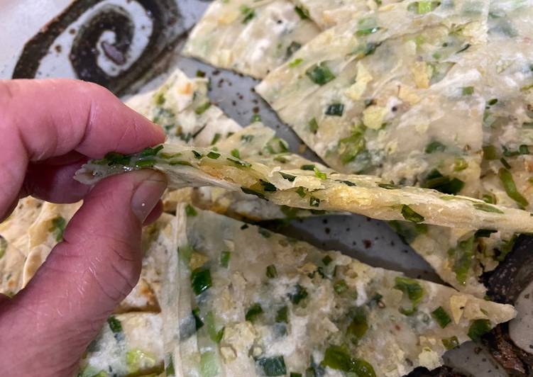 Step-by-Step Guide to Prepare Speedy Green Onion and Potato Chips Bread
