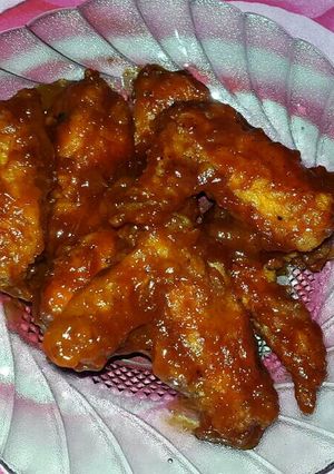 Foto resep Chicken Wings with BBQ sauce