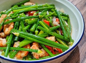 Foto resep Tumis Udang Bunga Bawang