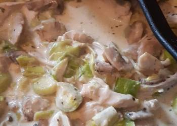 Easiest Way to Prepare Tasty Chicken and leek stew