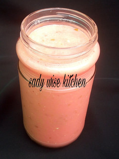 A picture of Water melon smoothie.