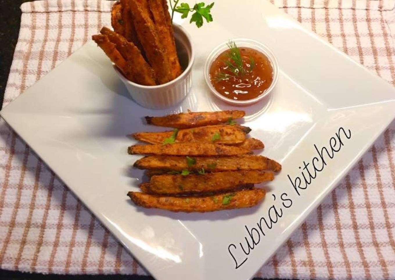 Sweet potato fries: