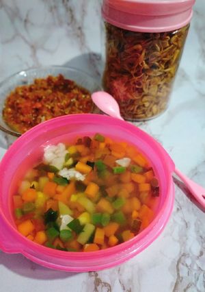 Foto resep Sup Wortel Ceria (ala kfc)