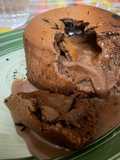 Volcán de chocolate Michel Bras