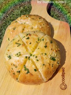 Foto resep Korean Garlic Cheese Bread 🧀🥮