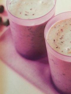 صورة لوصفة عصير ال توت الازرق (blueberry)😋