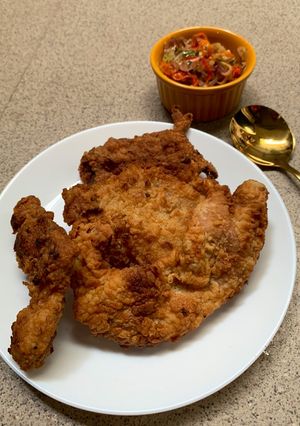 Foto resep Kulit ayam kriuk