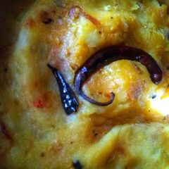 A picture of Aloo chokha.