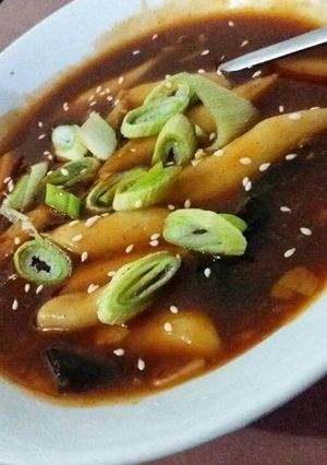 Foto resep Tteokbeokki w/ gochujang
