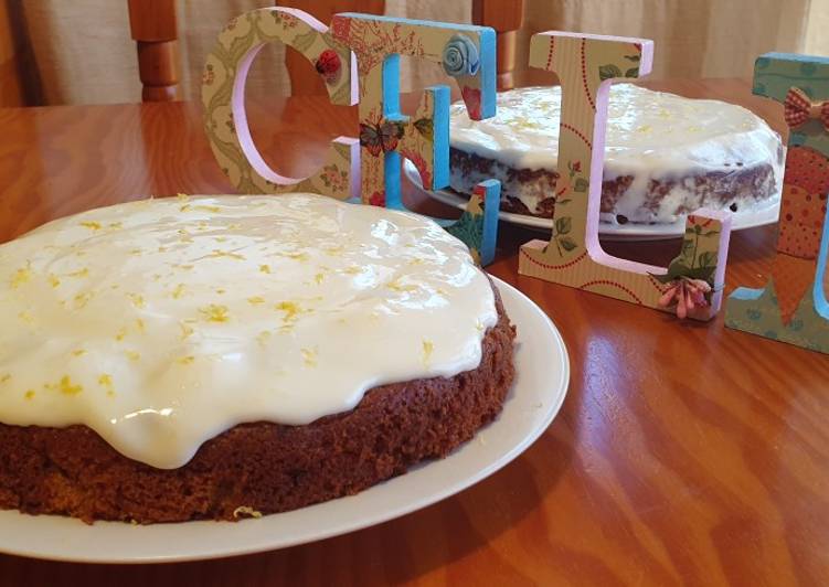 Carrot cake al estilo Celi