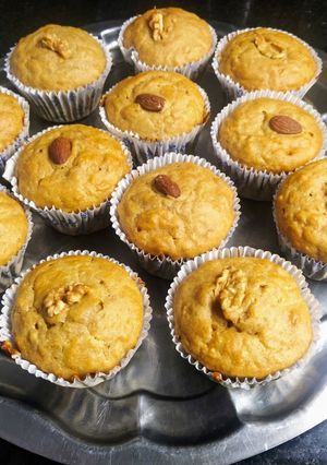 Una foto de Muffins de manzana y miel súper fáciles de hacer