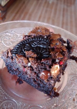 Foto resep Brownies Shiny Crust (dg gambar)