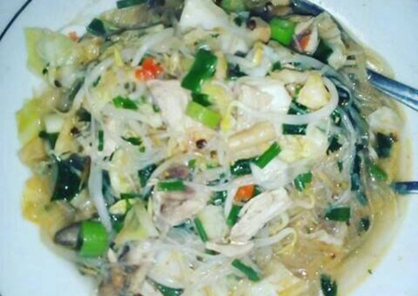 Bihun rebus ala lapar
