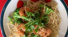 Hình ảnh món Mì Spaghetti-cà bi-broccoli-hihi