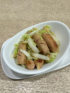 Foto resep Sosis Oseng Sawi Putih