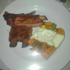 A picture of Pork ribs.