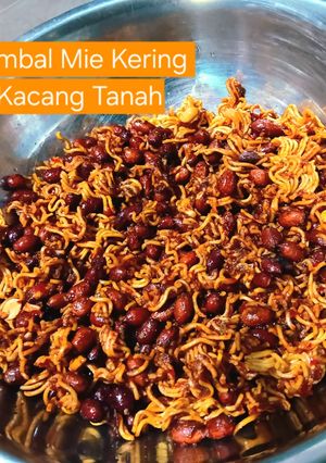 Foto resep 111. Sambal Mie Kering Kacang Tanah