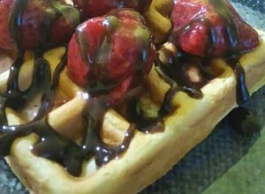 Una foto de Wafles prácticos!