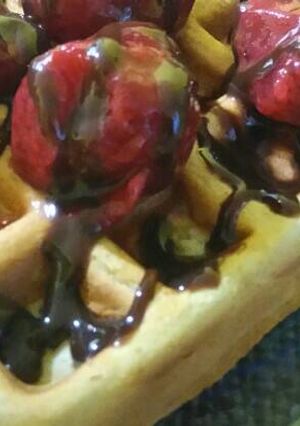 Una foto de Wafles prácticos!