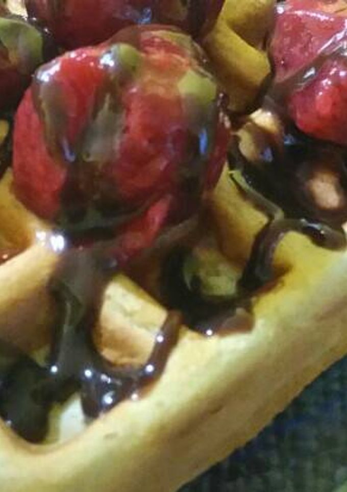 Una foto de Wafles prácticos!