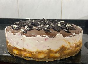 Una foto de Torta oreo frutal (sin horno)