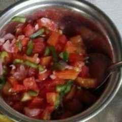 A picture of Kachumbari.