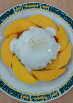 Foto resep Ketan Mangga (Mango Sticky Rice)