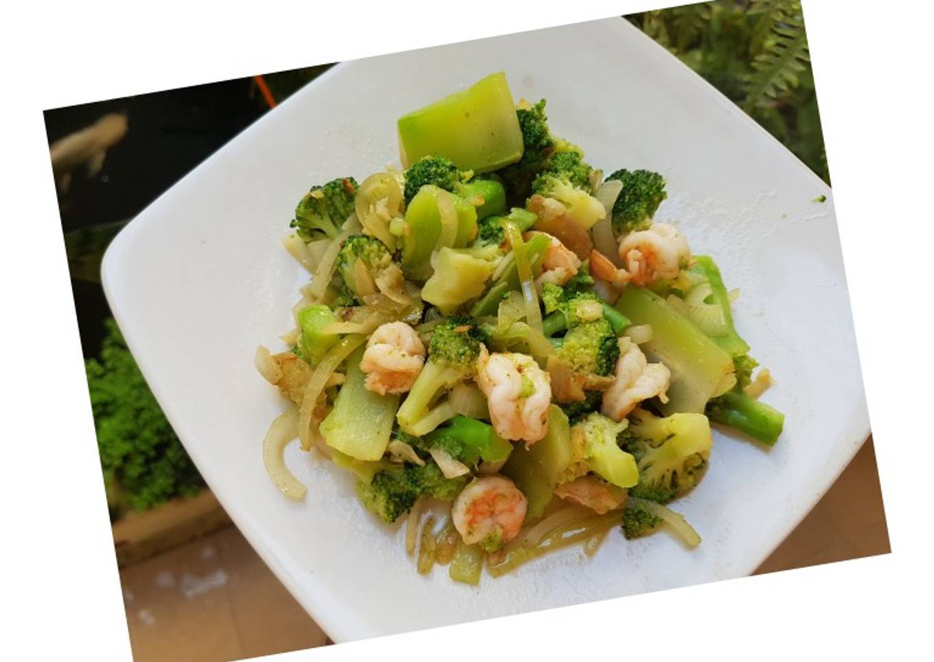 309. Brokoli Tumis Udang