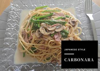 How to Prepare Yummy Japanese Style  Carbonara 