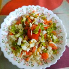 Kachumber salad A picture of Kachumber salad.