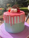 Pastel chispas de chocolate