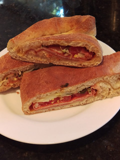 A picture of Italian Stromboli.