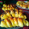 Roti Manis Pisang Coklat