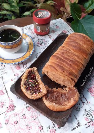 Foto resep Roti Sisir Coklat (Tanpa Mixer)