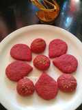 Beetroot Cookies (no eggs)