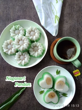 Cara Mudah Membikin Resep #481. Nagasari Pandan yang  Bikin Ketagihan Anti Ribet, Mantap
