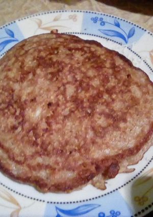 Una foto de Panquecas de cambur y avena