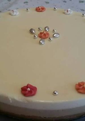Foto principal de Tarta de café y chocolate blanco en Thermomix